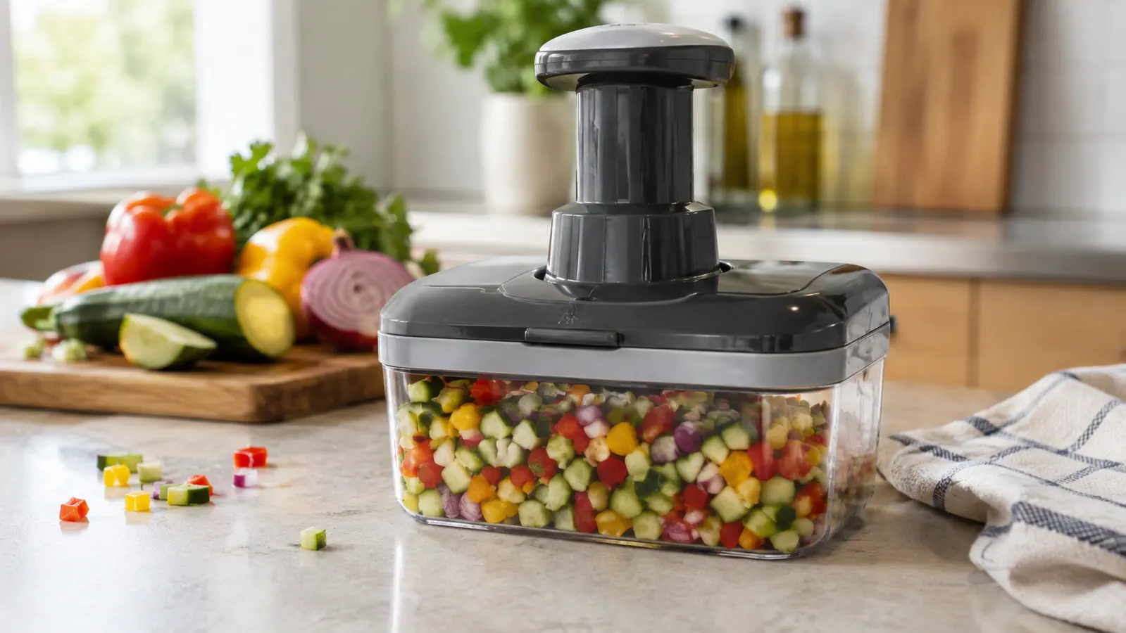 Fullstar Vegetable Chopper vs a Mandoline Slicer
