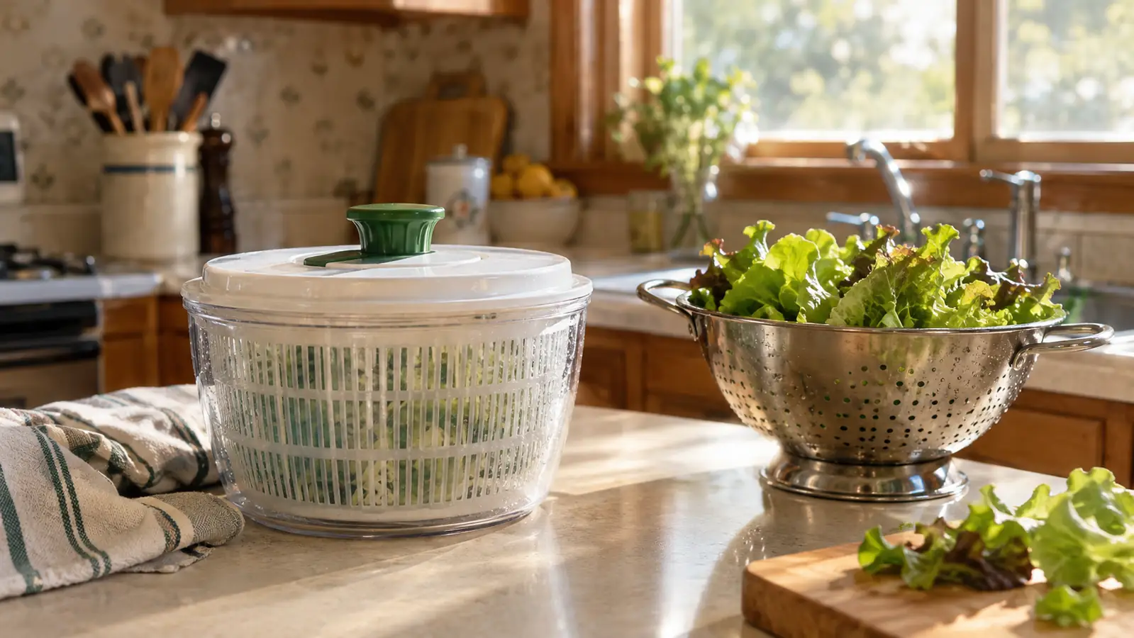 How to Wash and Store Lettuce So It Lasts, With an OXO Spinner
