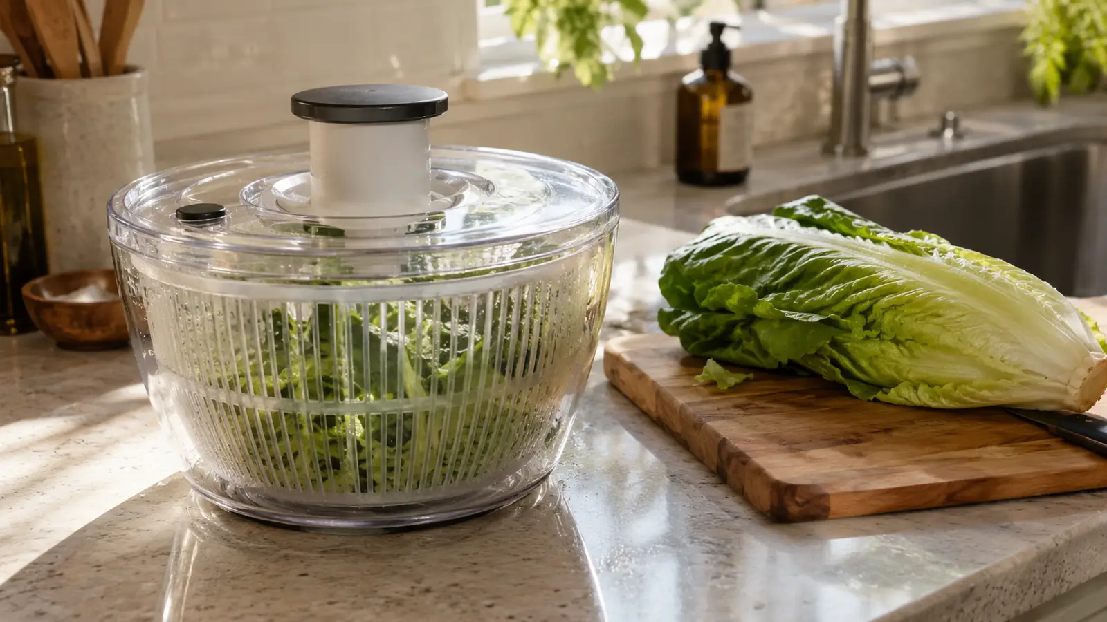 The Salad Spinner I Almost Returned and Now Use Weekly